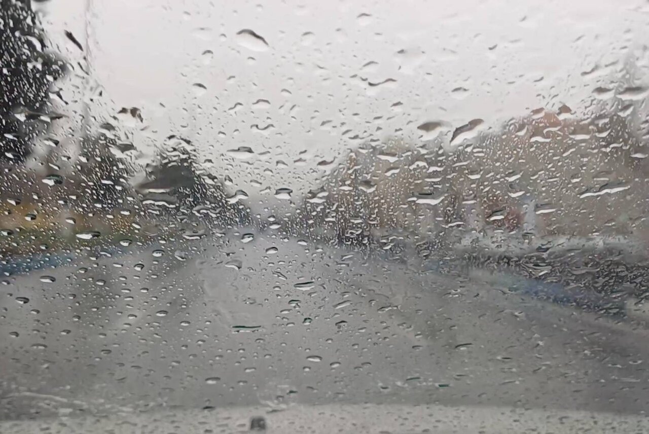 بارش شدید باران در تبریز